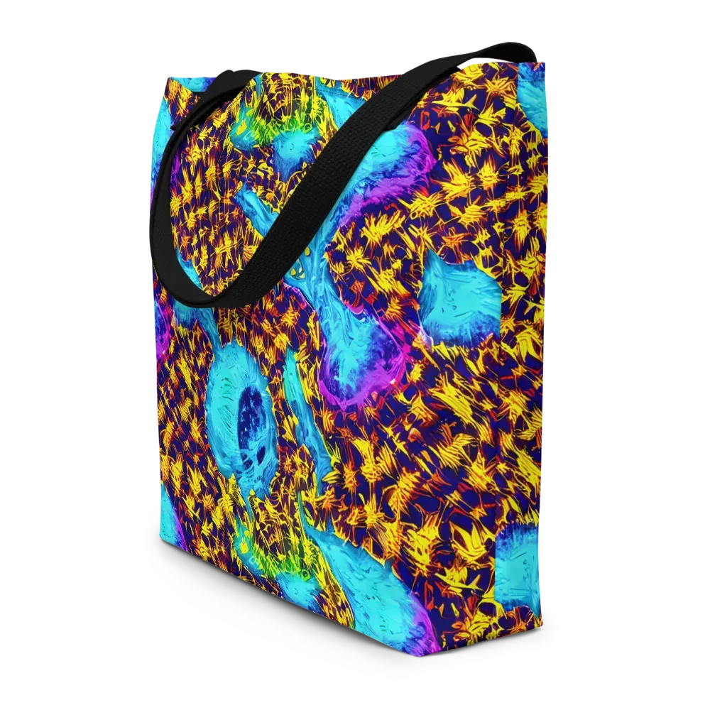 Wildfire Waters on Large Tote Bag W/ Pocket — Front