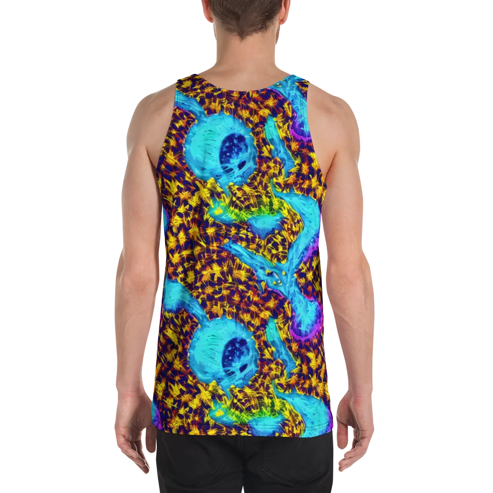 Wildfire Waters on Men's Tank Top — Back