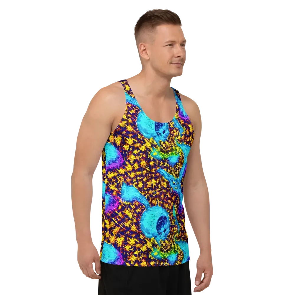 Wildfire Waters on Men's Tank Top — Right Front