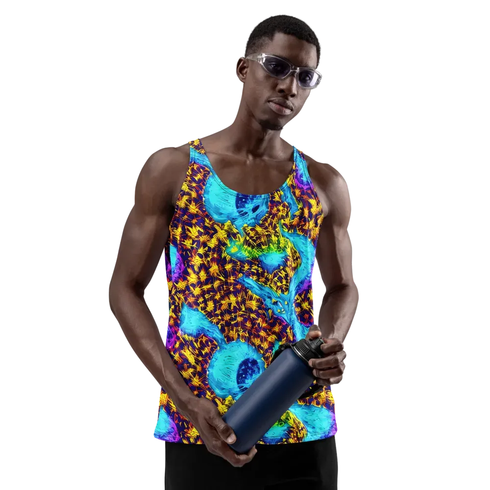 Wildfire Waters on Men's Tank Top — Front