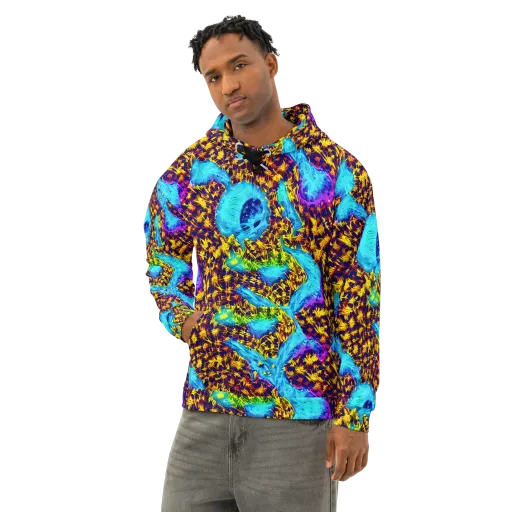 Wildfire Waters on a Cotton Hoodie