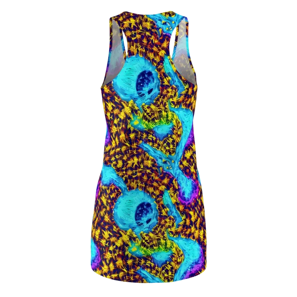 Wildfire Waters on Racerback Dress — Back