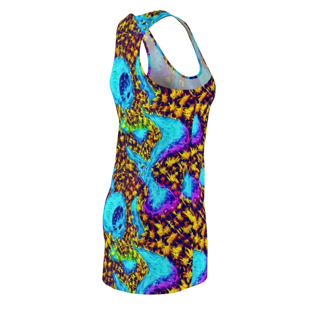 Wildfire Waters on Racerback Dress — Back Side