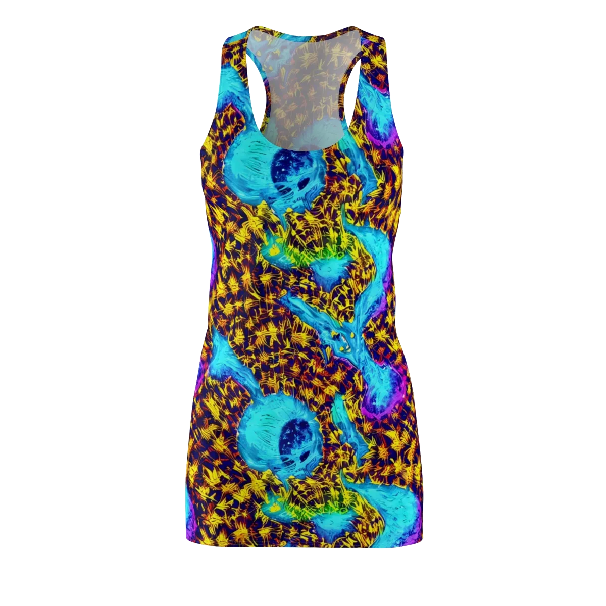 Wildfire Waters on Racerback Dress — Front