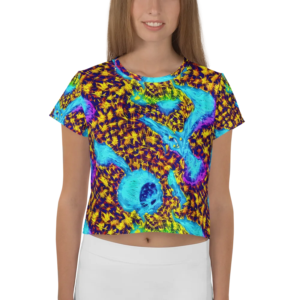 Wildfire Waters on Crop Tee — Front