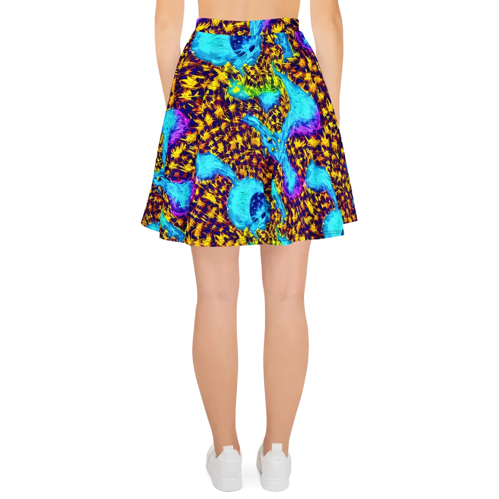 Wildfire Waters on Skater Skirt — Back
