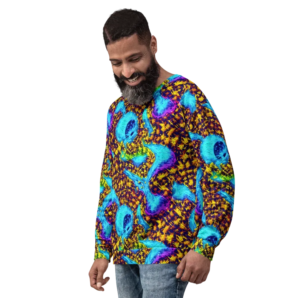 Wildfire Waters on Sweatshirt — Left Front