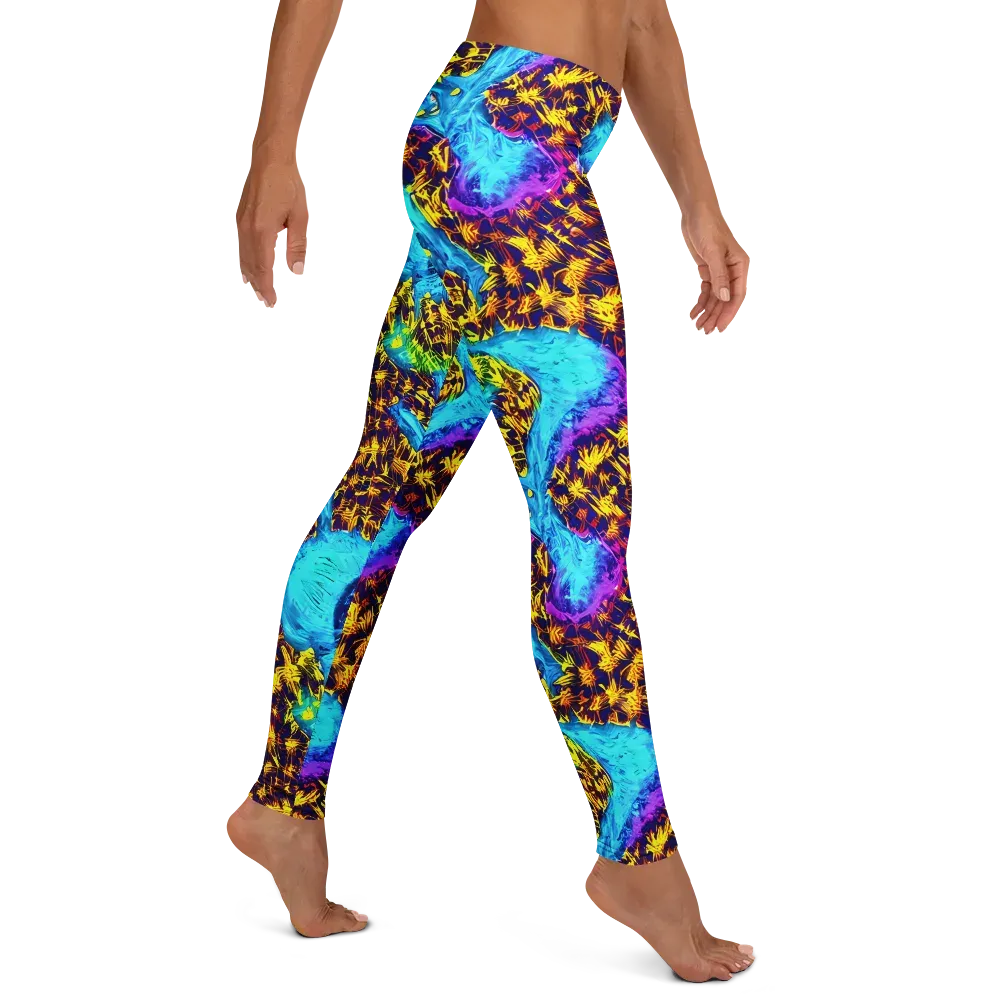 Wildfire Waters on Leggings — Right