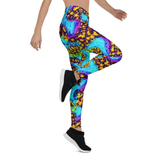 Wildfire Waters on a Leggings