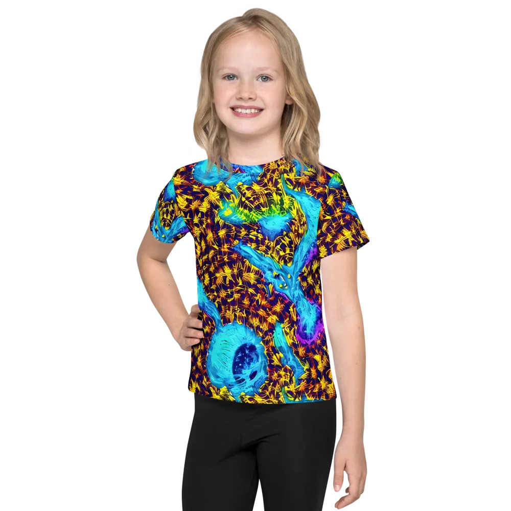 Wildfire Waters on Kids Crew Neck T-Shirt — Front