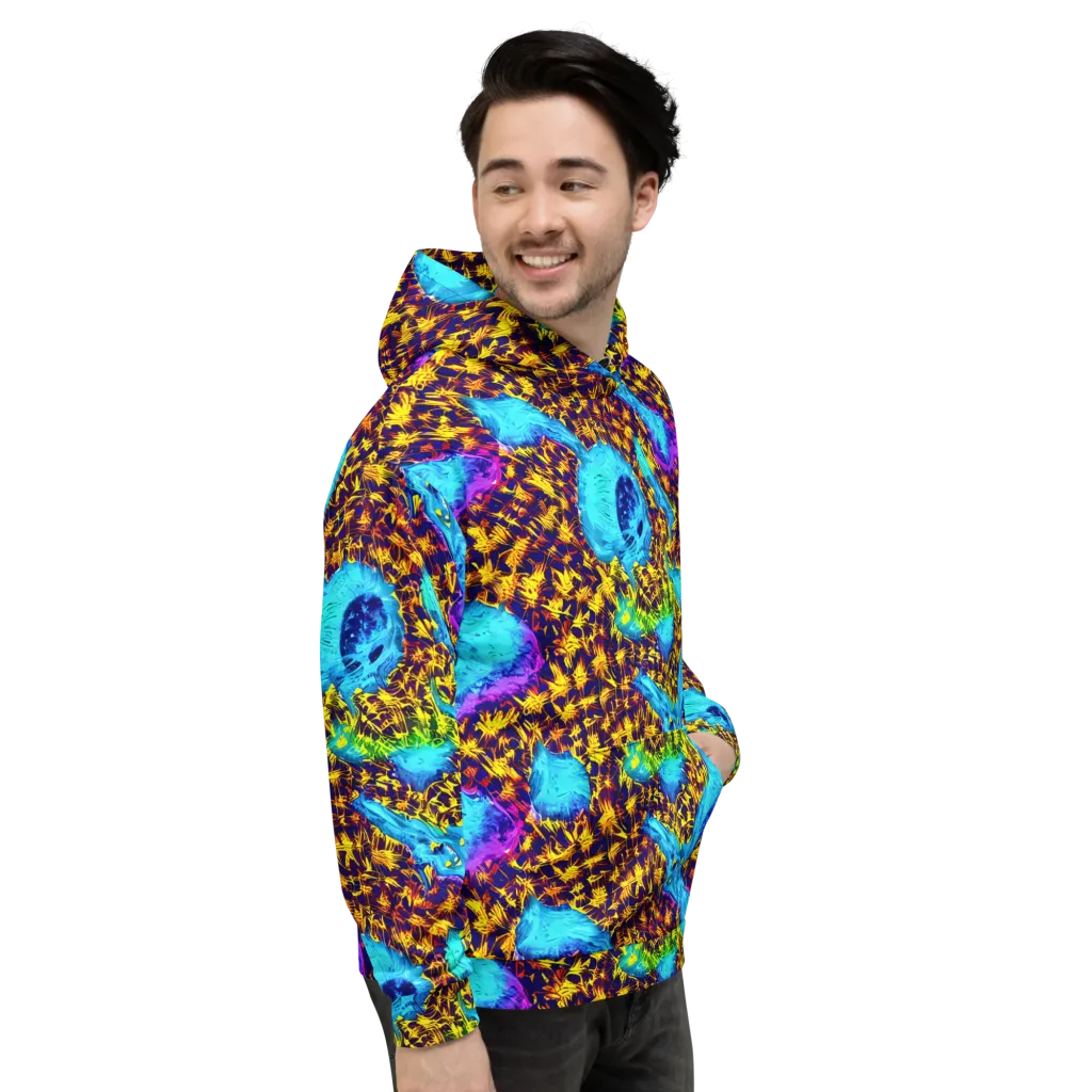 Wildfire Waters on Hoodie — Right