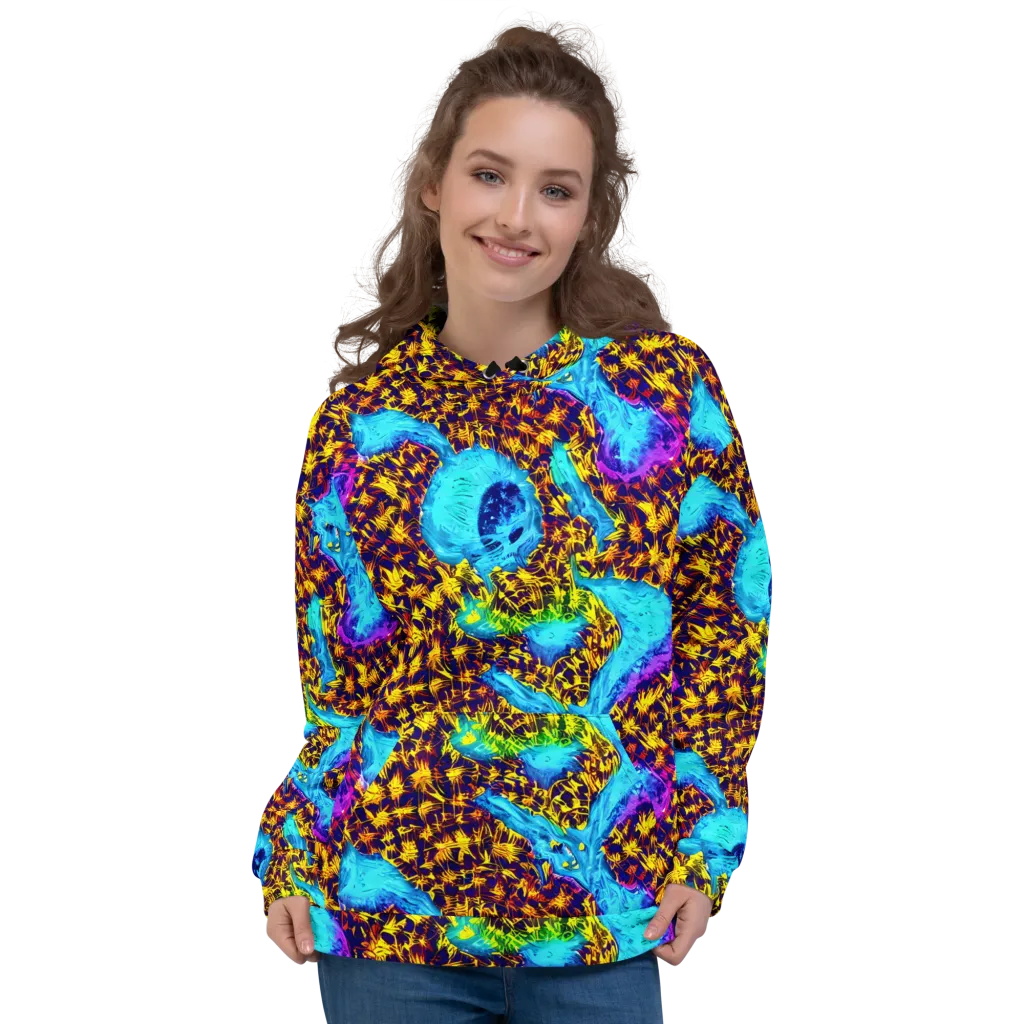 Wildfire Waters on Hoodie — Front