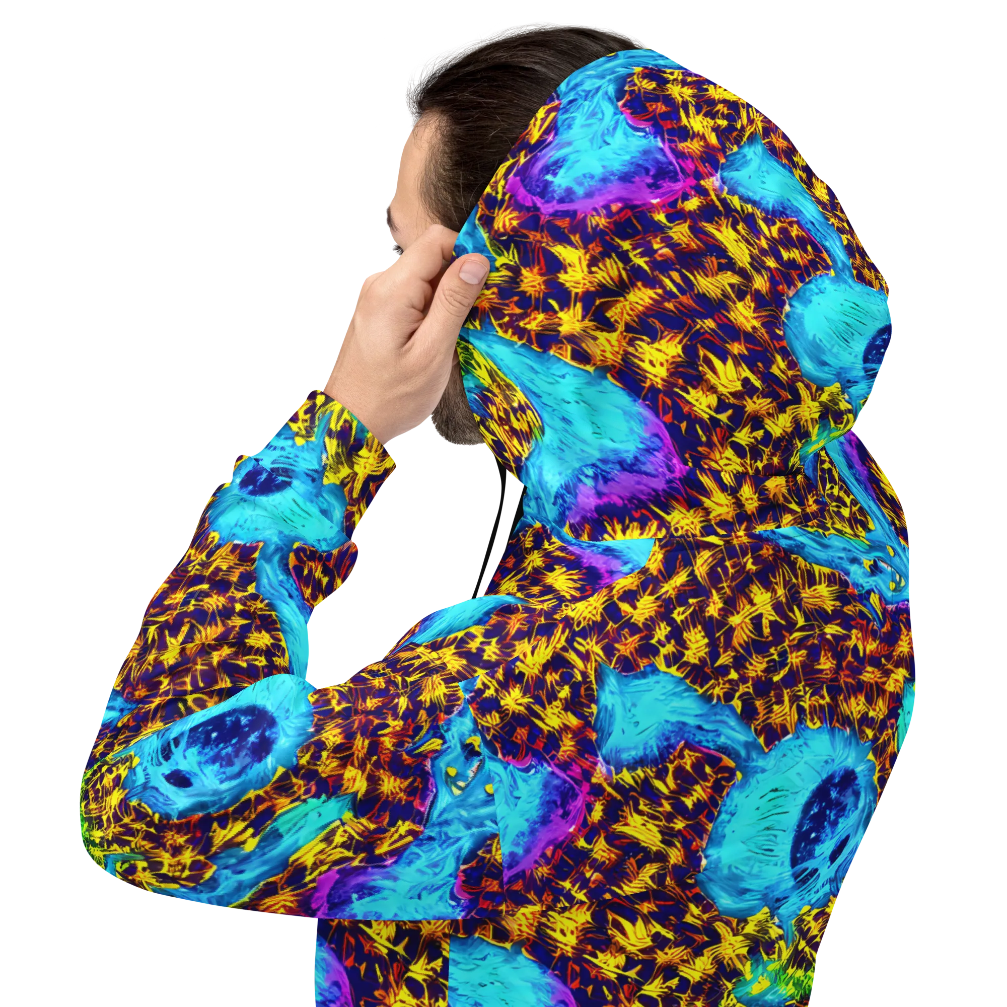 Wildfire Waters on Hoodie — Back