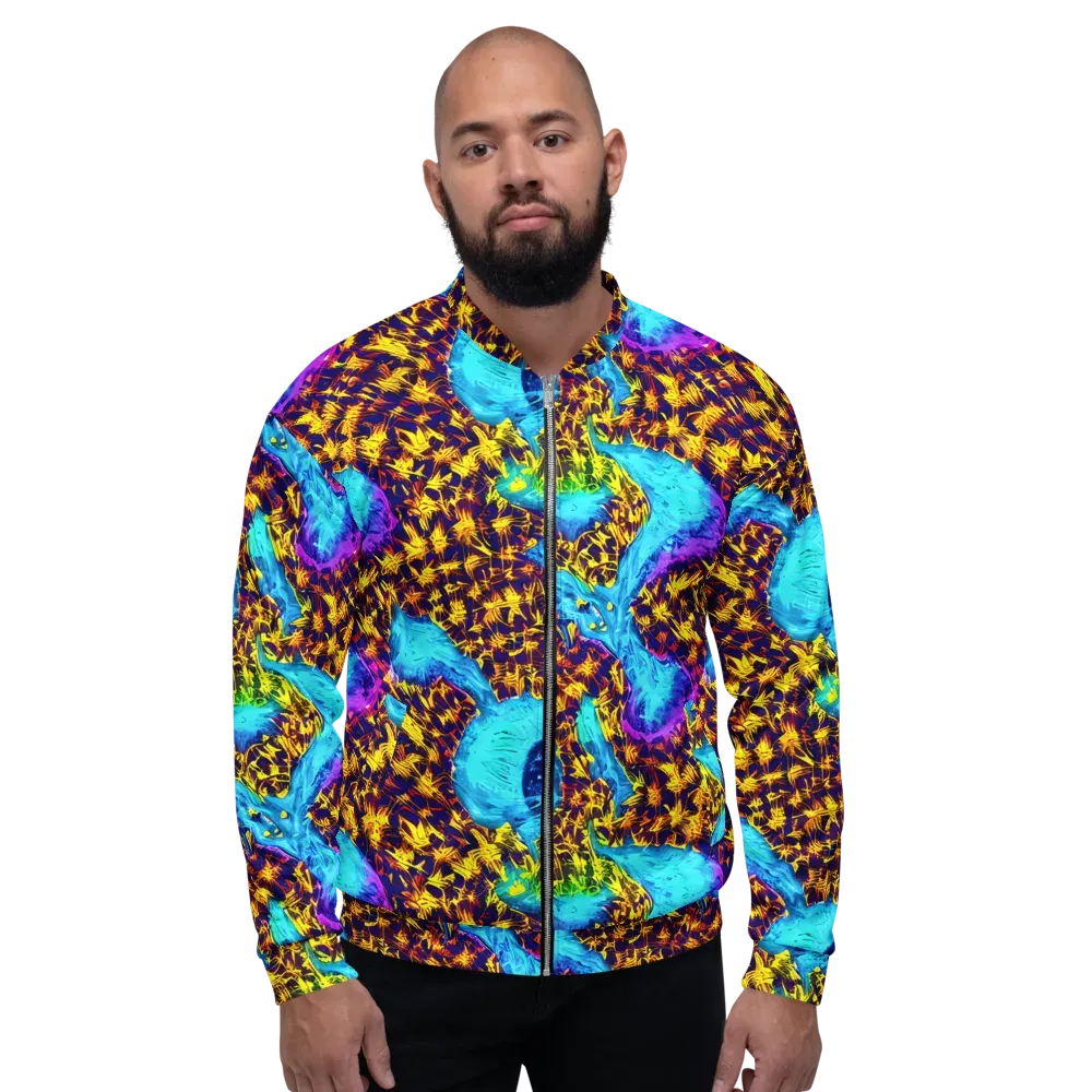 Wildfire Waters on Bomber Jacket — Front