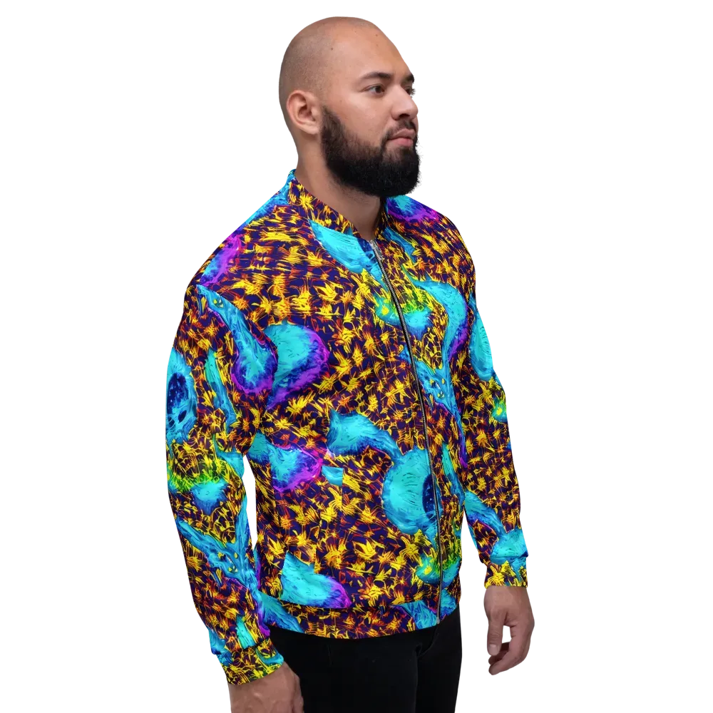 Wildfire Waters on Bomber Jacket — Right