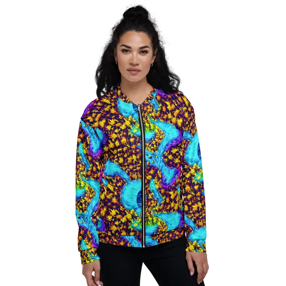 Wildfire Waters on Bomber Jacket — Front