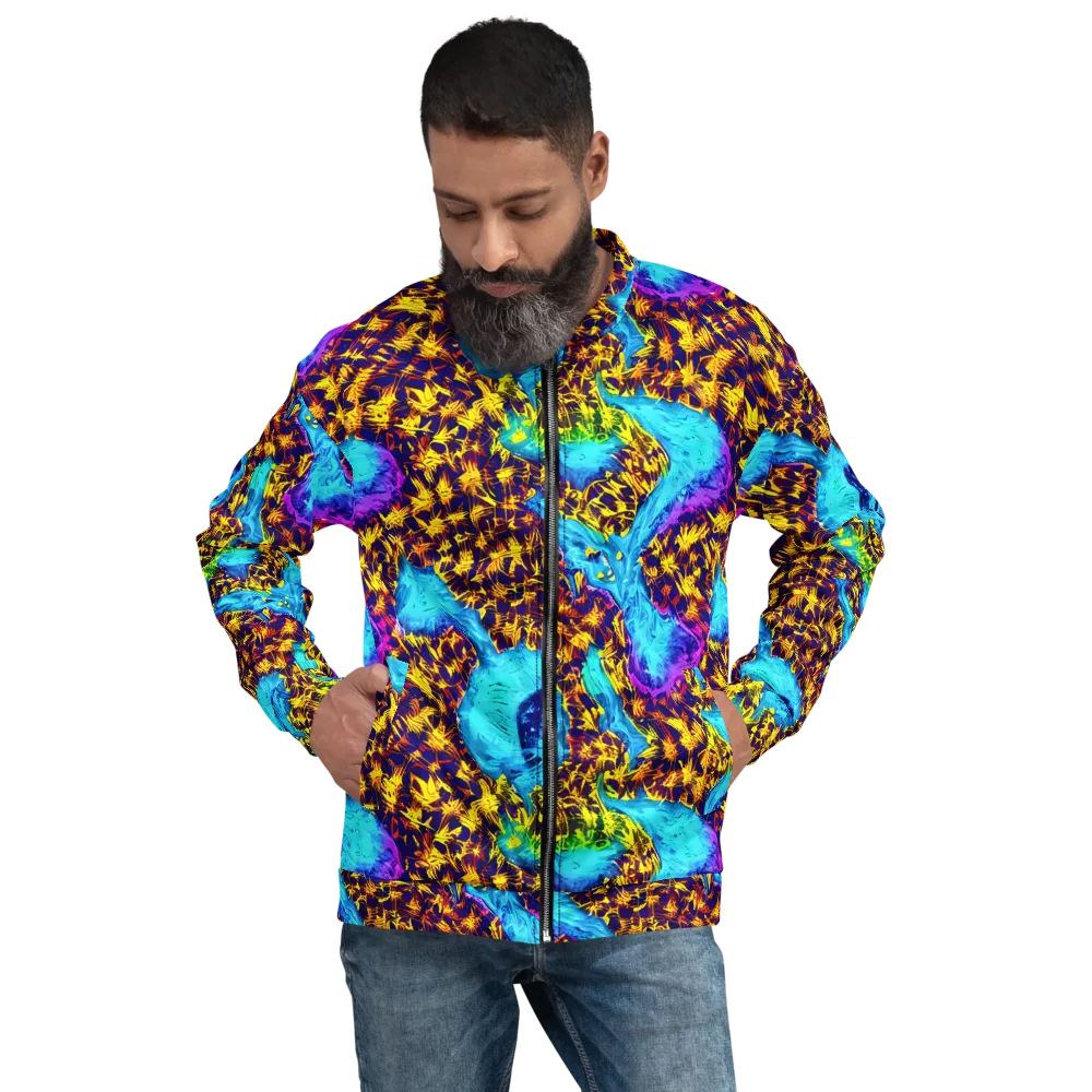 Wildfire Waters on Bomber Jacket — Front