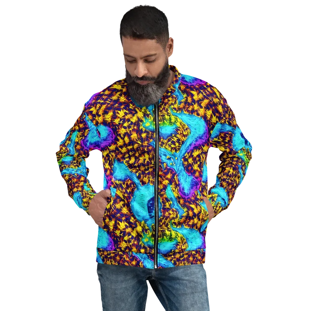 Wildfire Waters on Bomber Jacket — Front