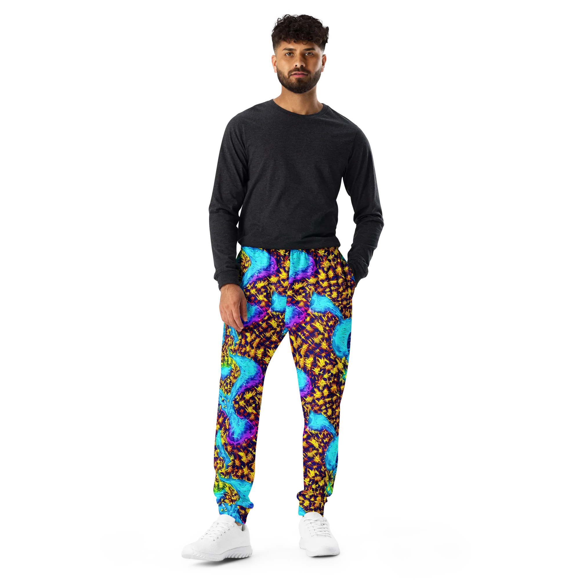 Wildfire Waters on Men's Joggers — Front