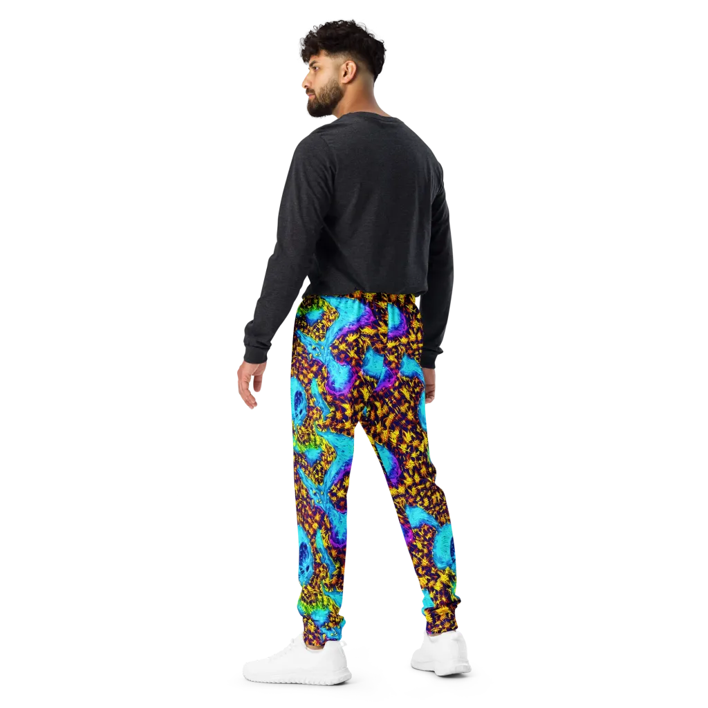 Wildfire Waters on Men's Joggers — Back