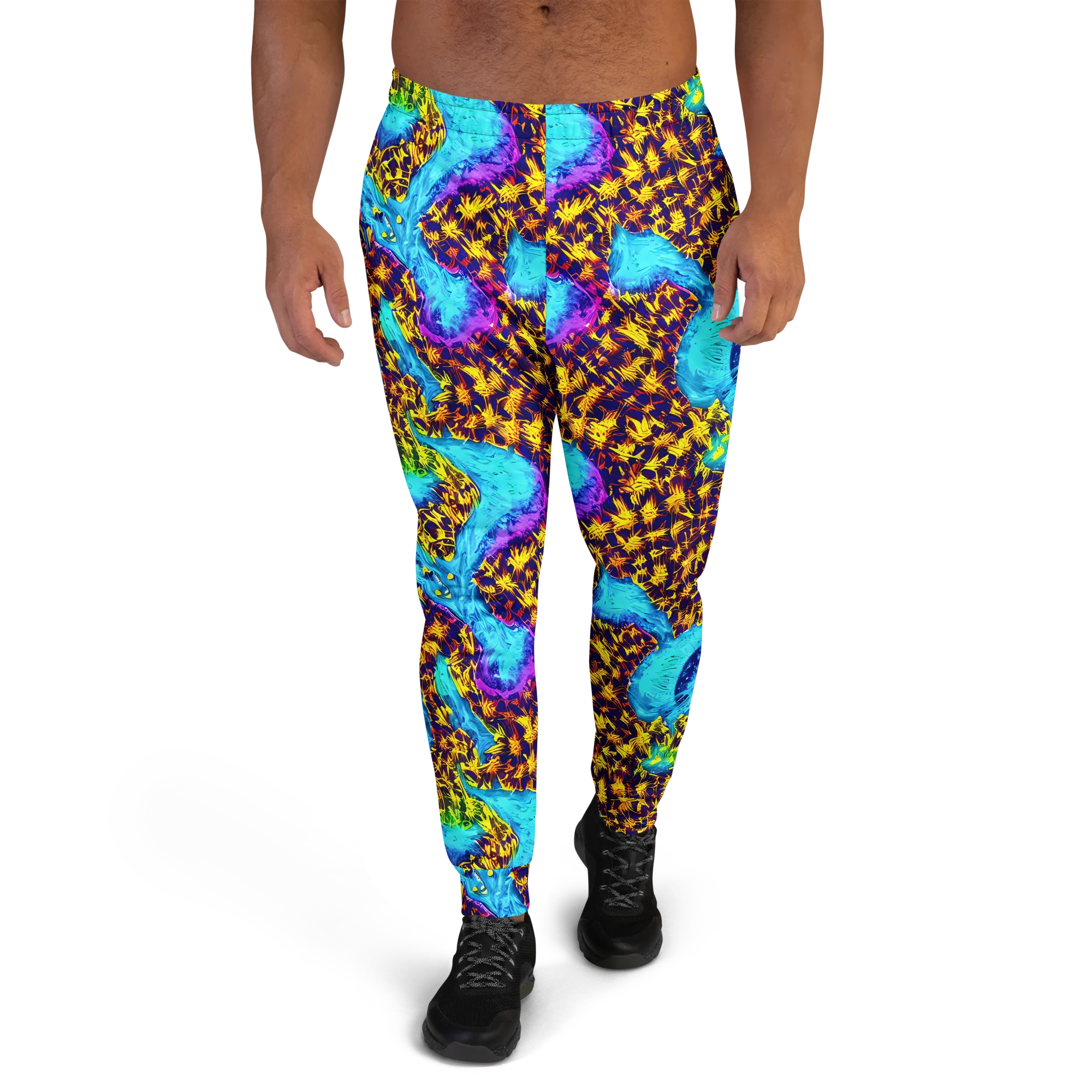 Wildfire Waters on Men's Joggers — Front