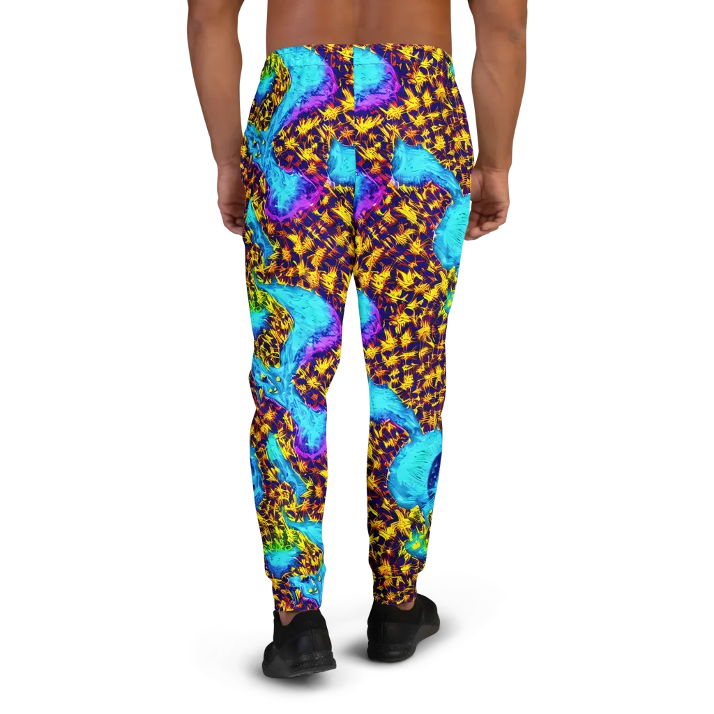 Wildfire Waters on Men's Joggers — Back