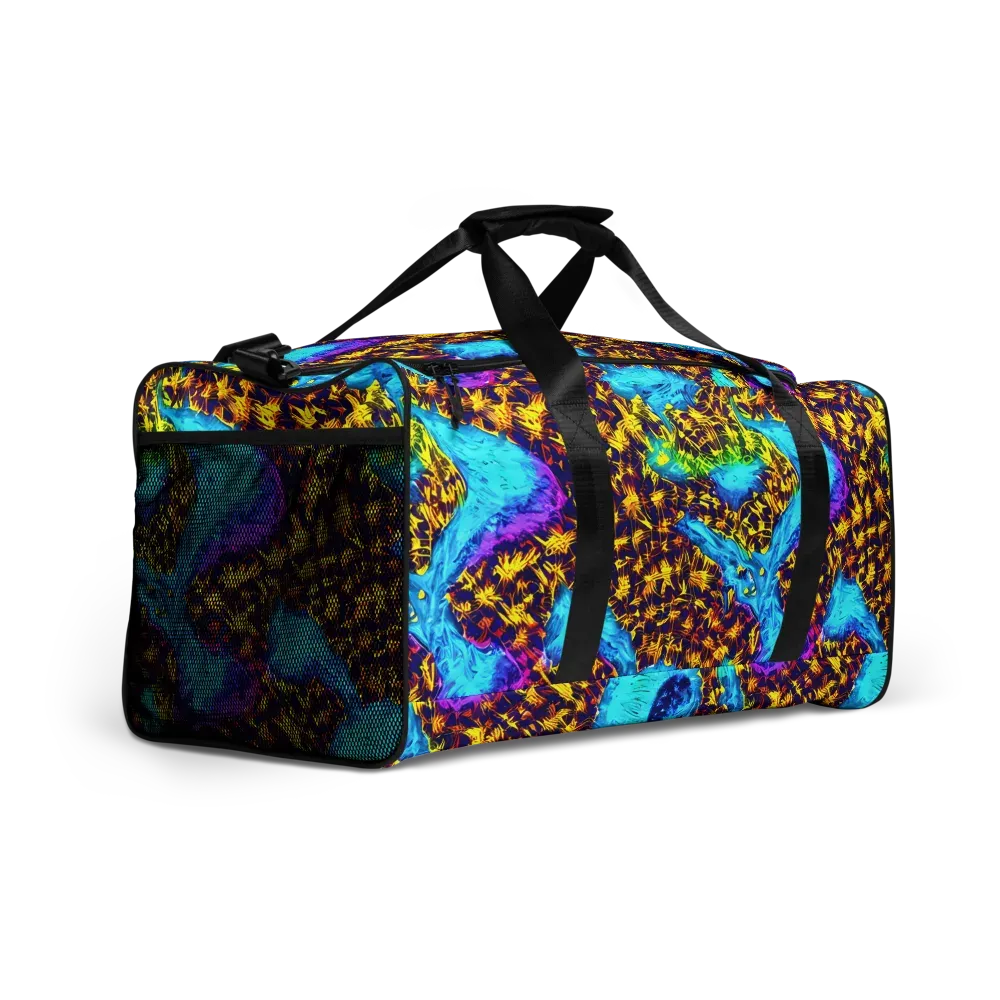 Wildfire Waters on Duffle Bag — Right Front