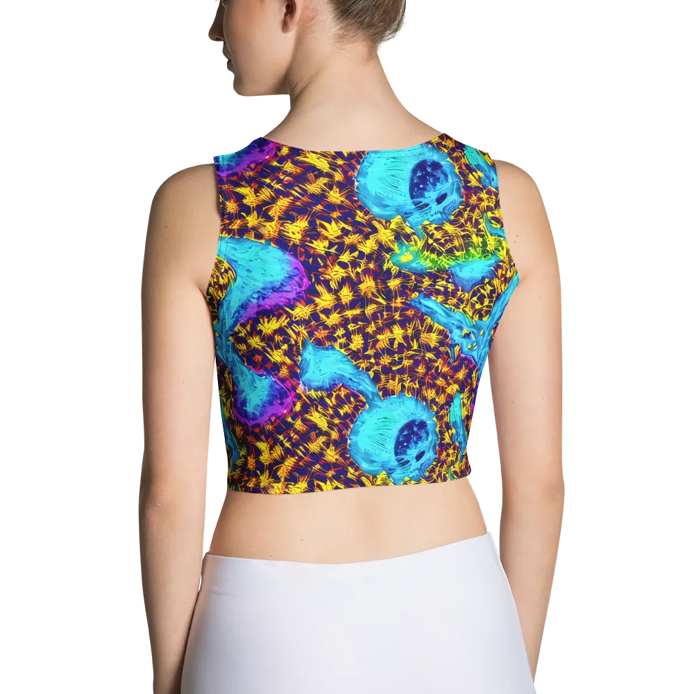 Wildfire Waters on Crop Top — Back