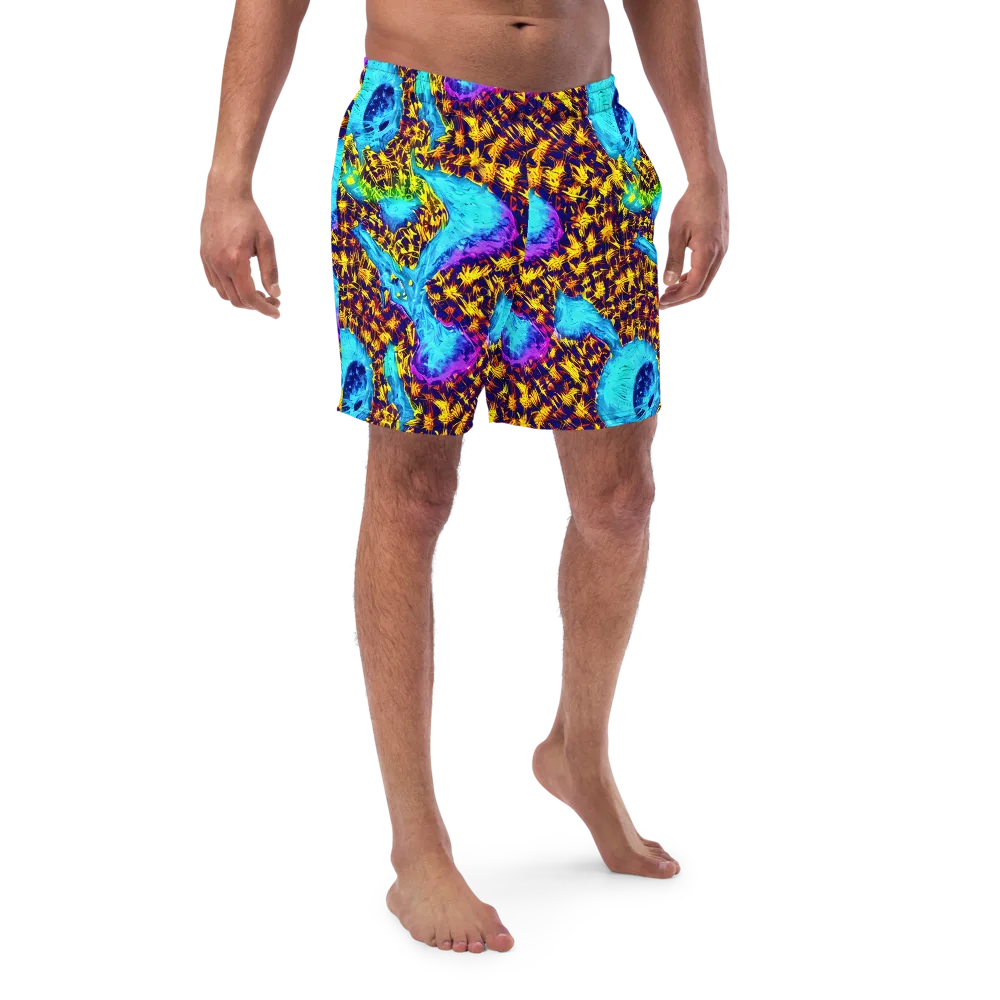 Wildfire Waters on Swim Trunks — Front