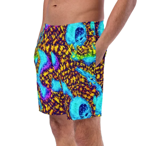 Wildfire Waters on a Swim Trunks