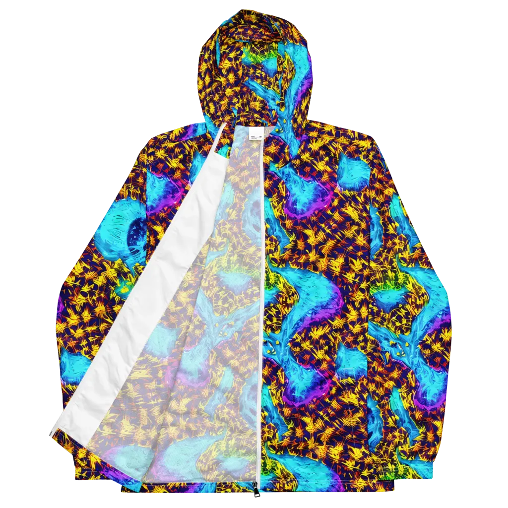 Wildfire Waters on Men's Windbreaker — Front
