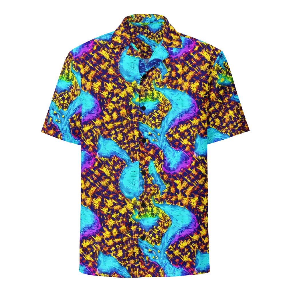 Wildfire Waters on Button Shirt — Front