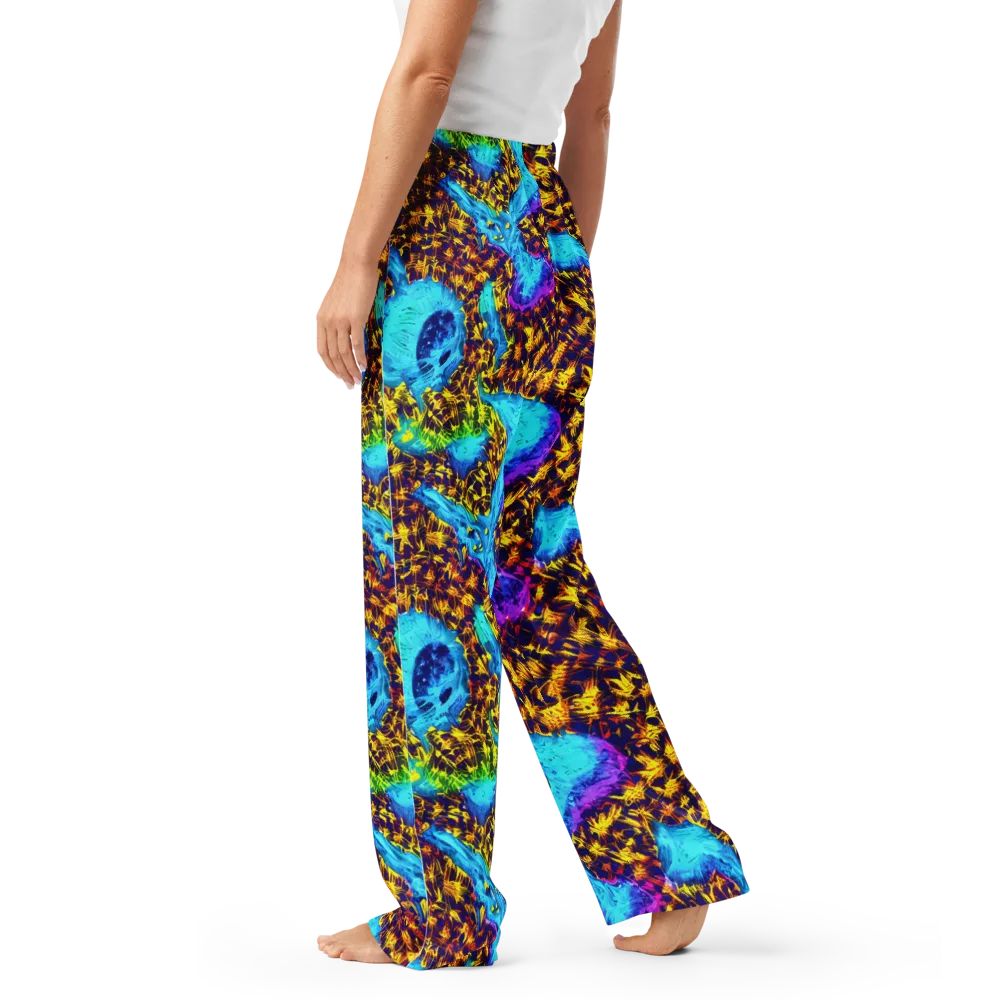 Wildfire Waters on Women's Pajama Pants — Left