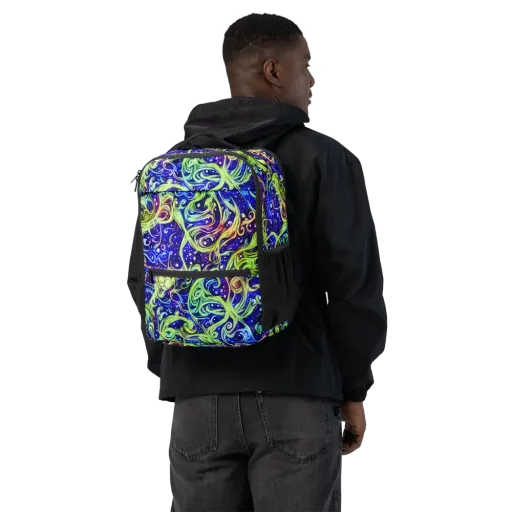 Molten Whirlwind on a Utility Backpack