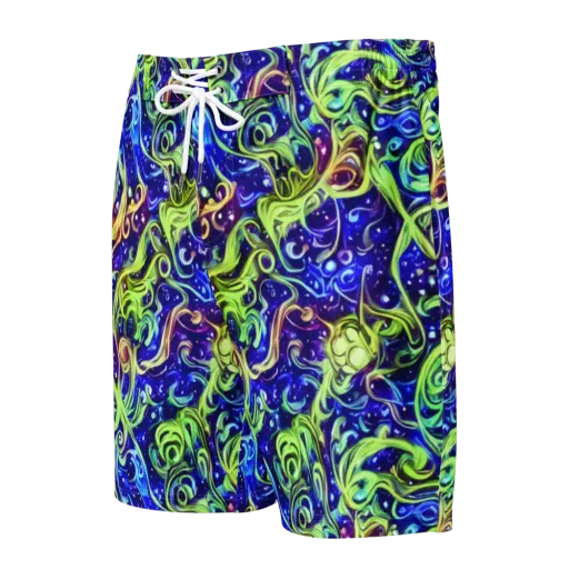 Molten Whirlwind on a Men's Board Shorts