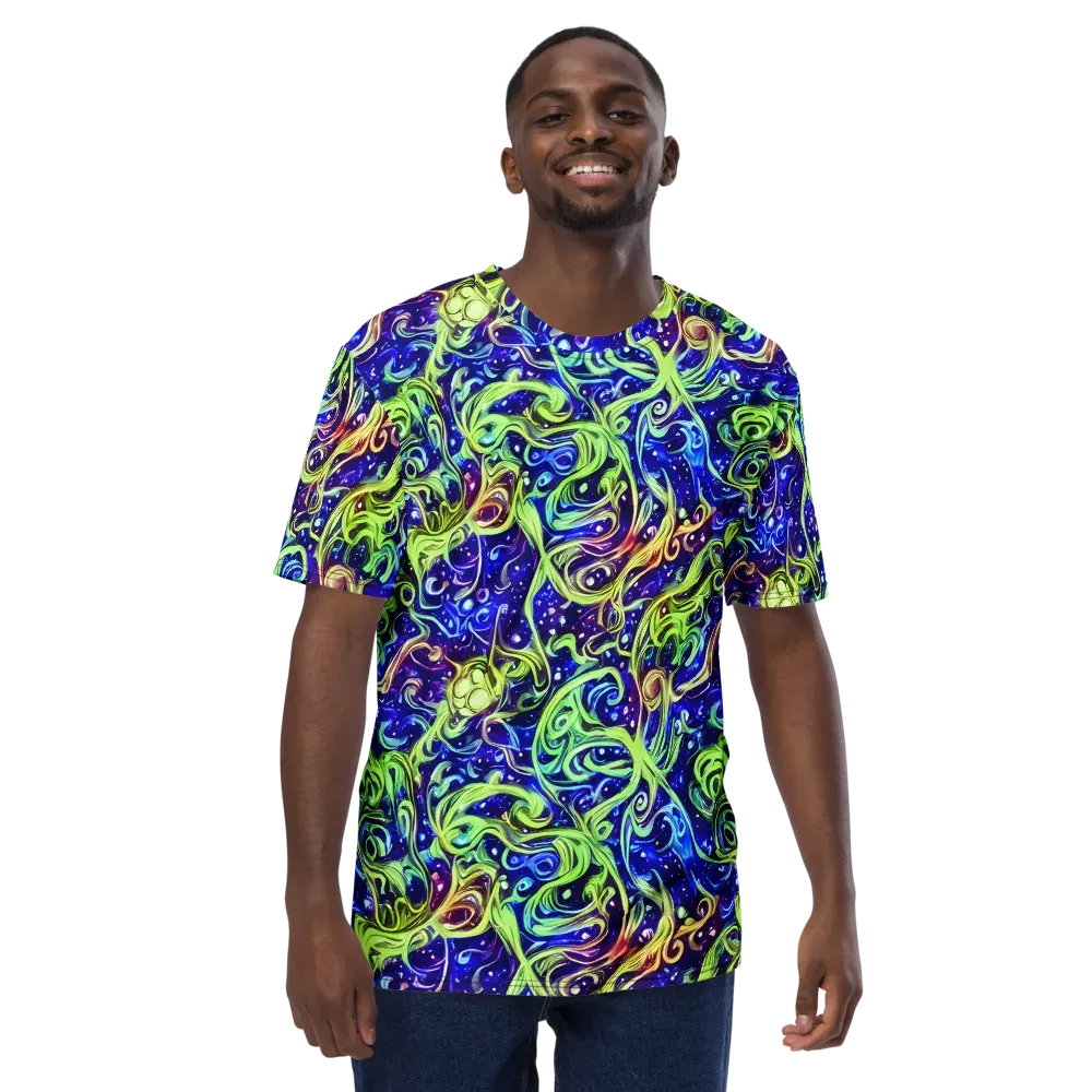 Molten Whirlwind on Men's Crew Neck T-Shirt — Front