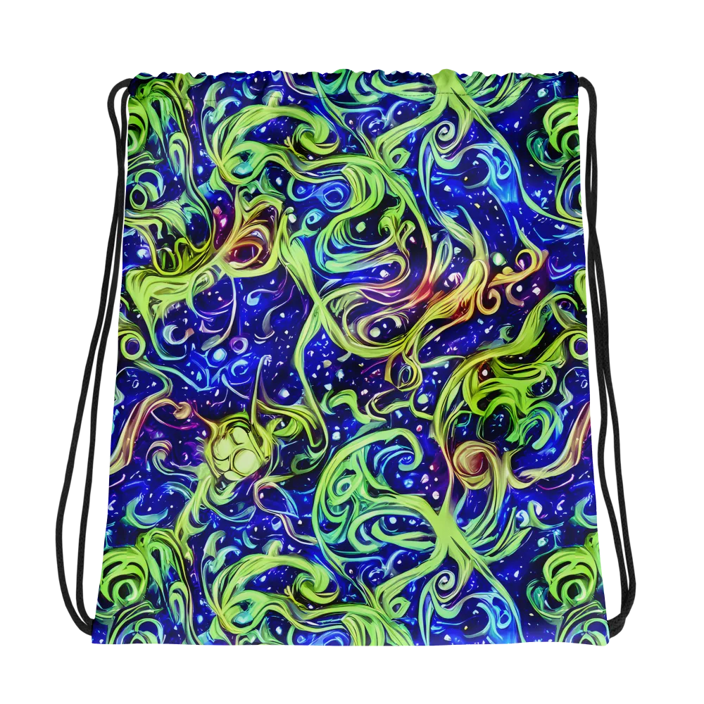 Molten Whirlwind on Drawstring Bag — Photo