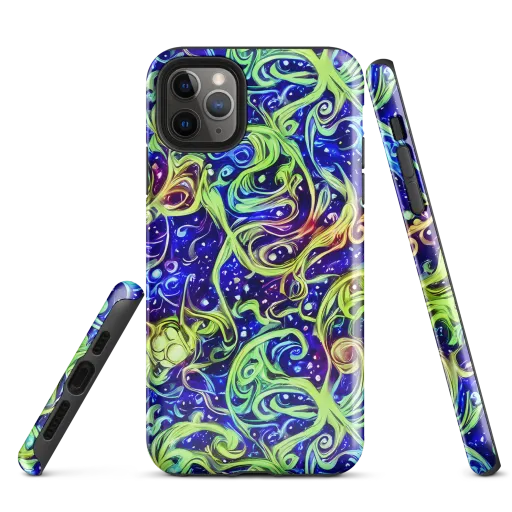 Molten Whirlwind on a Tough Case for iPhone®