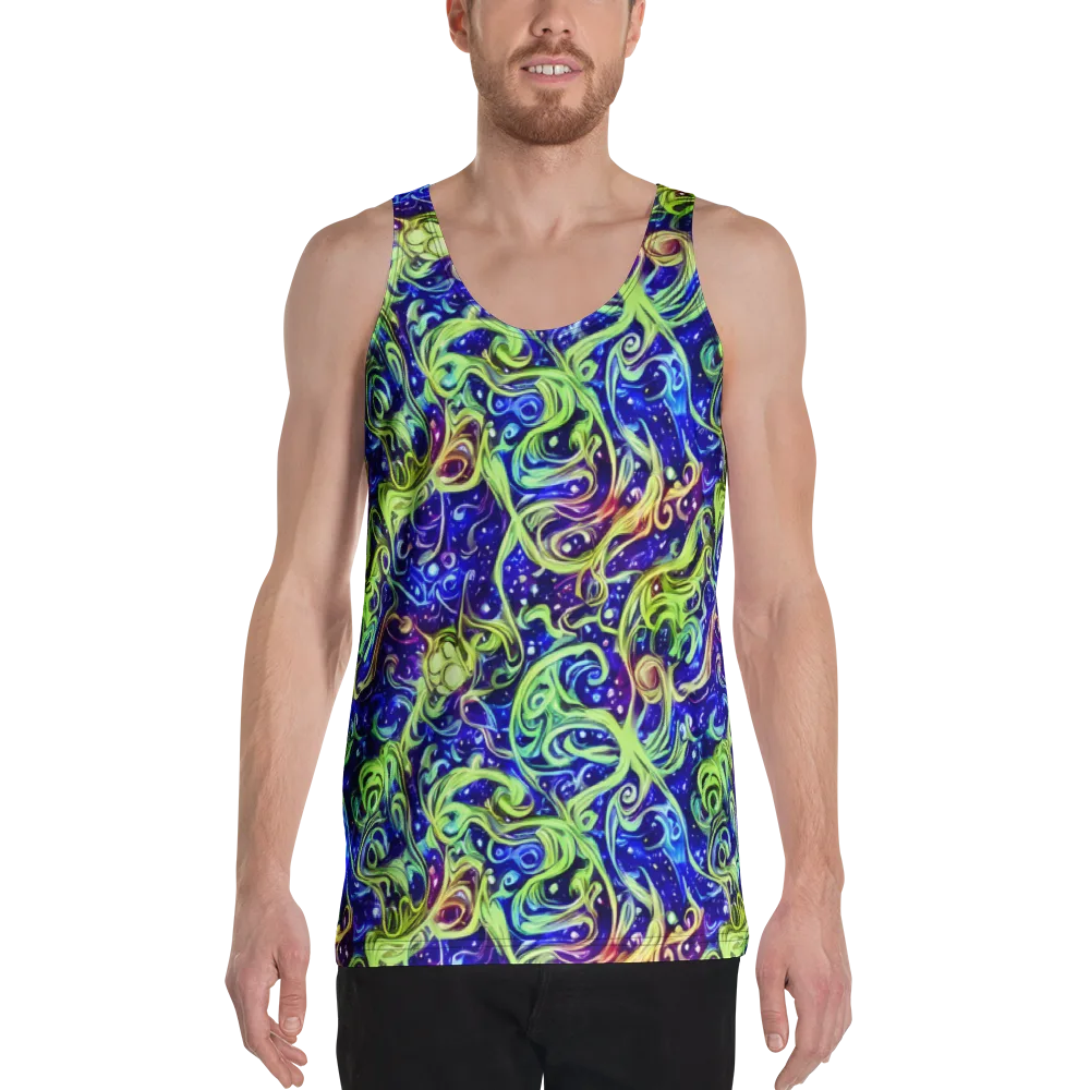 Molten Whirlwind on Men's Tank Top — Front