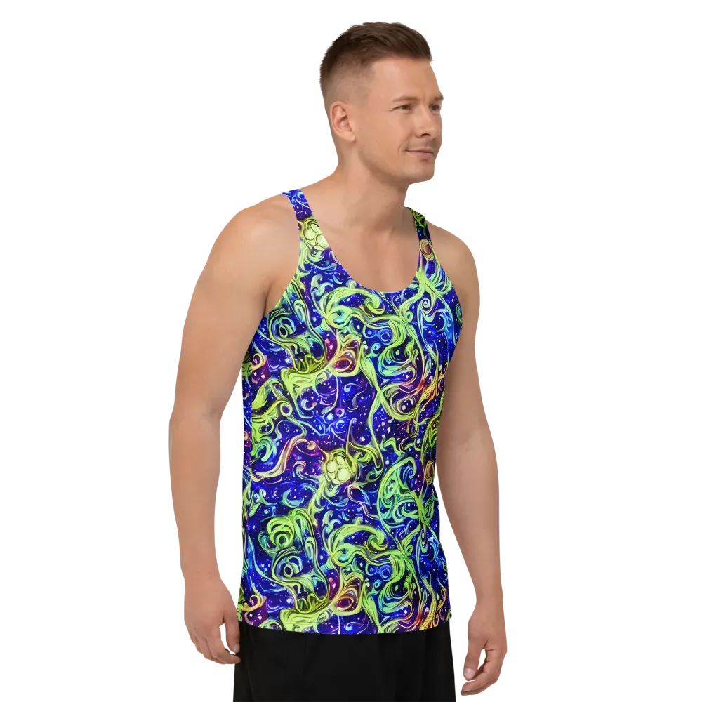 Molten Whirlwind on Men's Tank Top — Right Front