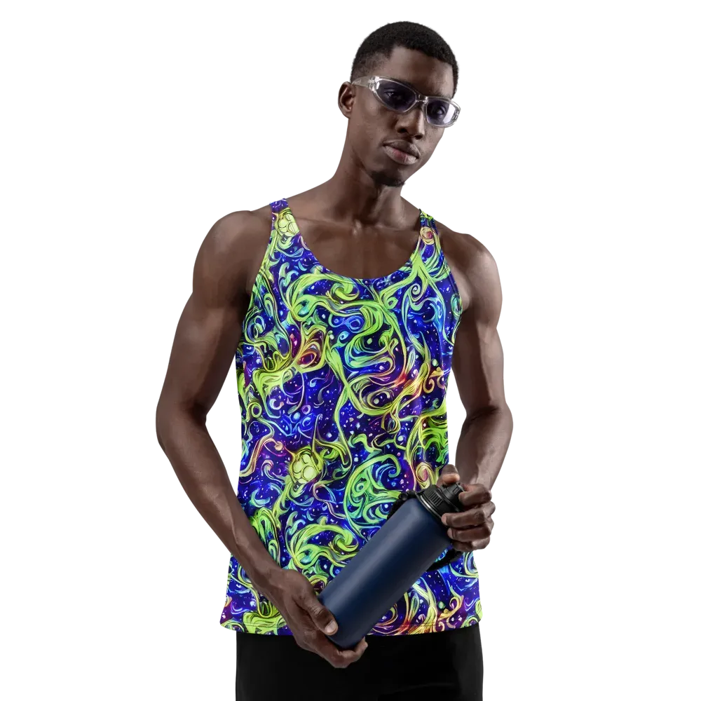 Molten Whirlwind on Men's Tank Top — Front