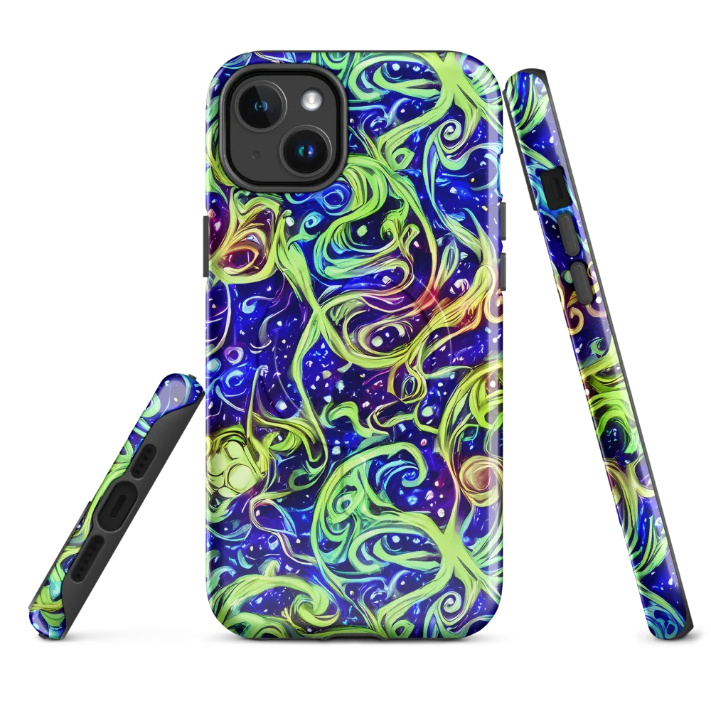 Molten Whirlwind on MagSafe Tough Case for iPhone® — Front