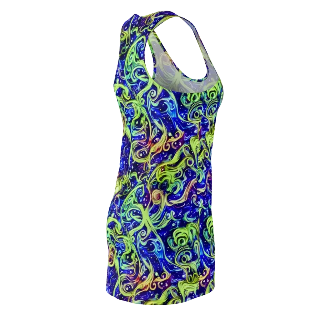 Molten Whirlwind on Racerback Dress — Back Side