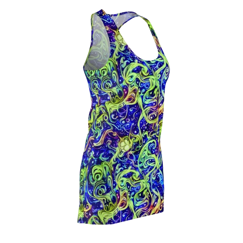 Molten Whirlwind on Racerback Dress — Front Side