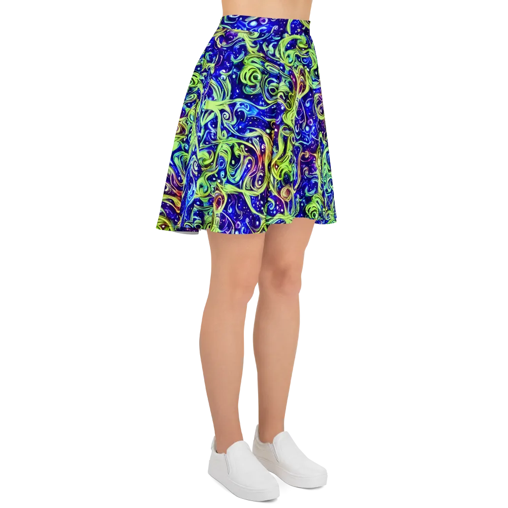 Molten Whirlwind on Skater Skirt — Right