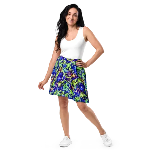 Molten Whirlwind on a Skater Skirt