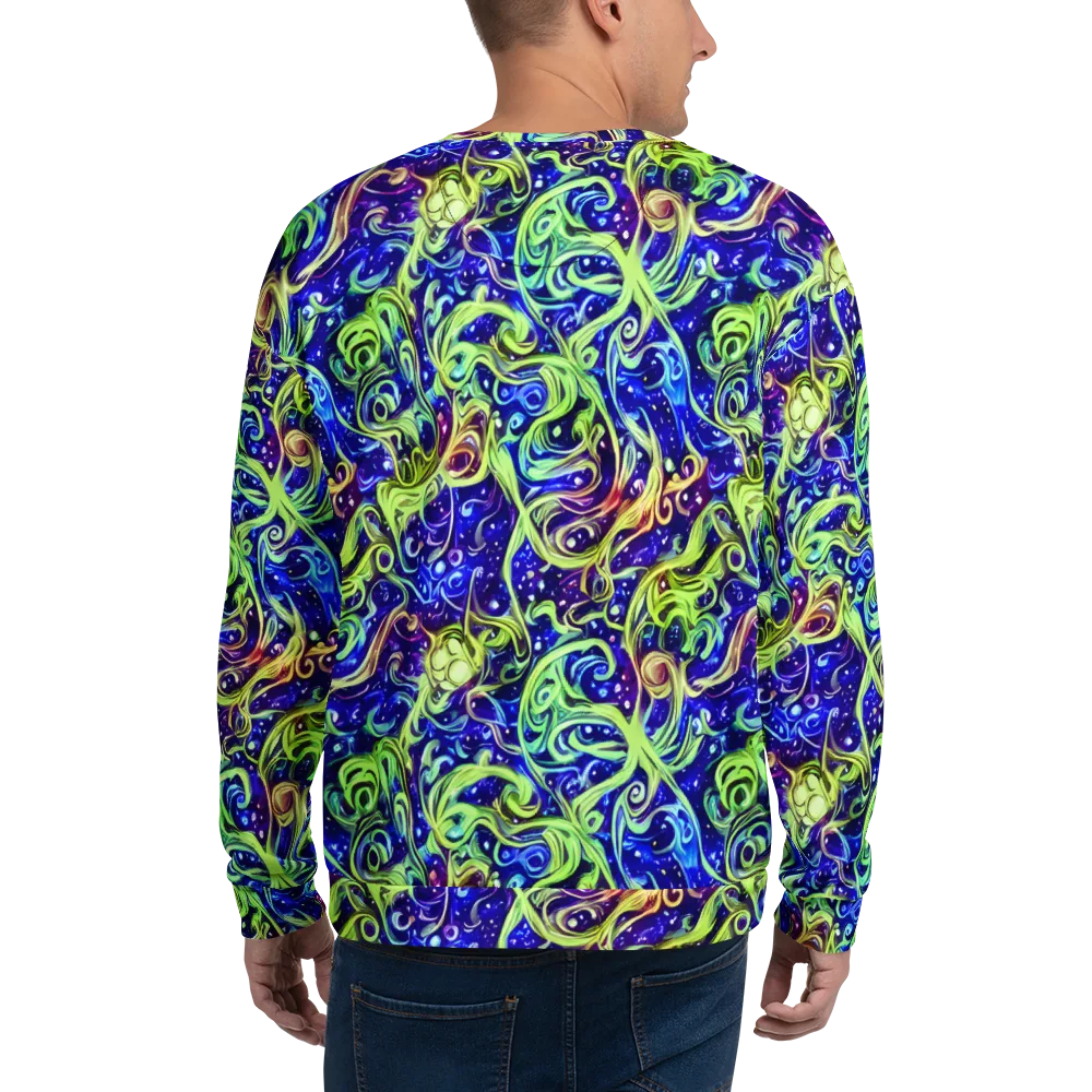 Molten Whirlwind on Sweatshirt — Back
