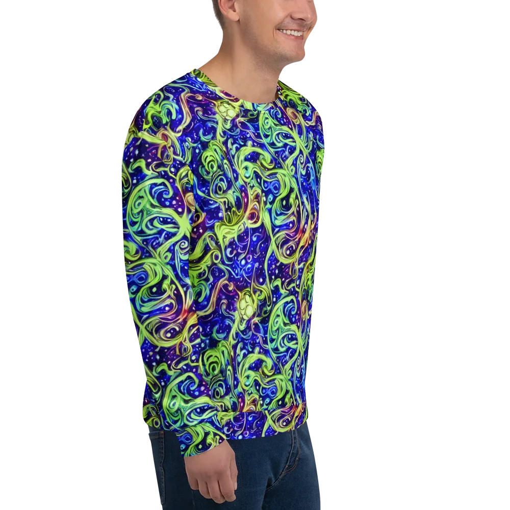 Molten Whirlwind on Sweatshirt — Right Front