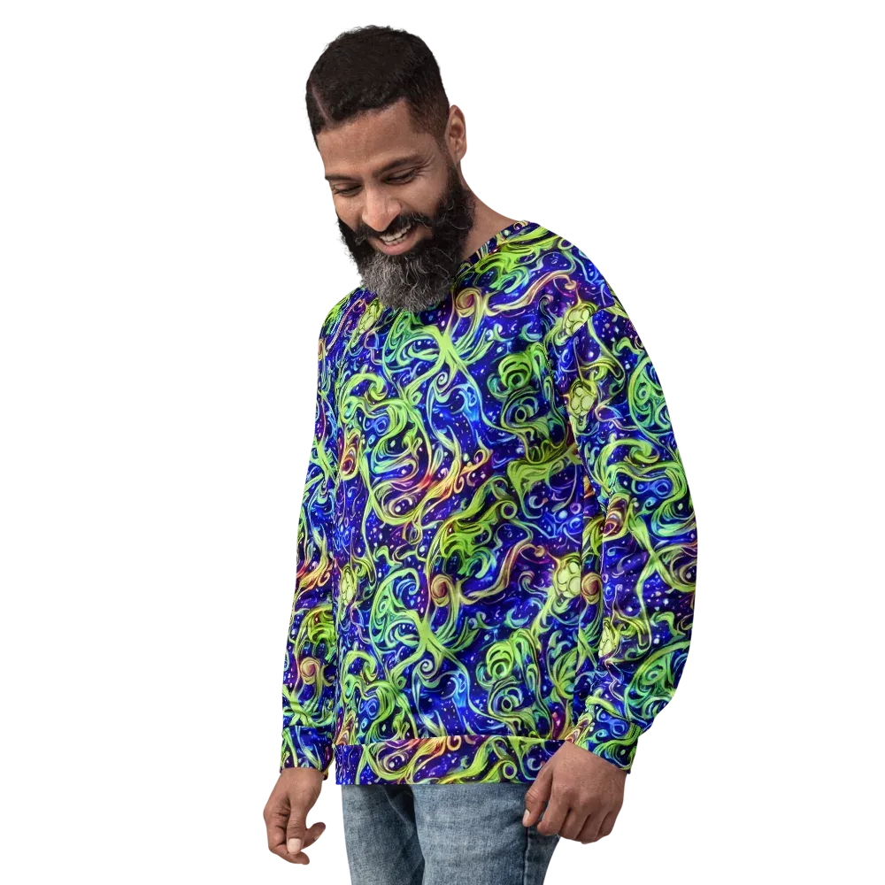 Molten Whirlwind on Sweatshirt — Left Front