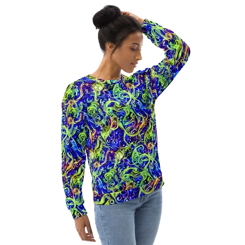 Molten Whirlwind on Sweatshirt — Right Front